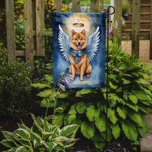 Load image into Gallery viewer, Finnish Spitz My Angel Garden Flag – Memorial or Christmas Dog Angel Decor