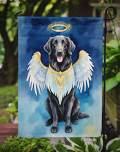 Load image into Gallery viewer, Flat-Coated Retriever My Angel Garden Flag – Memorial or Christmas Dog Angel Decor