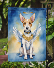 Load image into Gallery viewer, Fox Terrier My Angel Garden Flag – Memorial or Christmas Dog Angel Decor