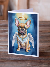 Load image into Gallery viewer, French Bulldog My Angel Greeting Cards - Blank Note Cards – 8-Pack of Artist-Designed Cards with Envelopes