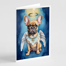 Load image into Gallery viewer, French Bulldog My Angel Greeting Cards - Blank Note Cards – 8-Pack of Artist-Designed Cards with Envelopes