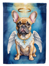 Load image into Gallery viewer, French Bulldog My Angel Garden Flag – Memorial or Christmas Dog Angel Decor