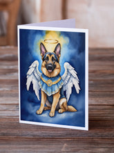 Load image into Gallery viewer, German Shepherd My Angel Greeting Cards - Blank Note Cards – 8-Pack of Artist-Designed Cards with Envelopes