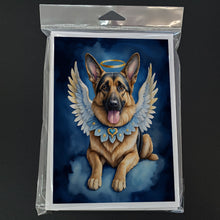 Load image into Gallery viewer, German Shepherd My Angel Greeting Cards - Blank Note Cards – 8-Pack of Artist-Designed Cards with Envelopes
