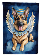 Load image into Gallery viewer, German Shepherd My Angel Garden Flag – Memorial or Christmas Dog Angel Decor