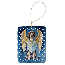 Load image into Gallery viewer, German Shorthaired Pointer My Angel Porcelain Ornament