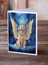 Load image into Gallery viewer, Golden Retriever My Angel Greeting Cards - Blank Note Cards – 8-Pack of Artist-Designed Cards with Envelopes