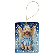 Load image into Gallery viewer, Goldendoodle My Angel Porcelain Ornament