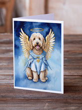 Load image into Gallery viewer, Goldendoodle My Angel Greeting Cards - Blank Note Cards – 8-Pack of Artist-Designed Cards with Envelopes