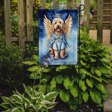 Load image into Gallery viewer, Goldendoodle My Angel Garden Flag – Memorial or Christmas Dog Angel Decor
