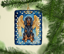 Load image into Gallery viewer, Gordon Setter My Angel Porcelain Ornament