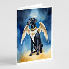 Load image into Gallery viewer, Great Dane My Angel Greeting Cards - Blank Note Cards – 8-Pack of Artist-Designed Cards with Envelopes