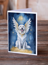 Load image into Gallery viewer, Great Pyrenees My Angel Greeting Cards - Blank Note Cards – 8-Pack of Artist-Designed Cards with Envelopes