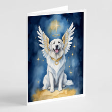 Load image into Gallery viewer, Great Pyrenees My Angel Greeting Cards - Blank Note Cards – 8-Pack of Artist-Designed Cards with Envelopes