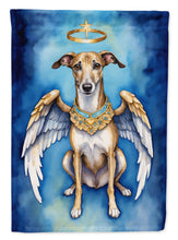Load image into Gallery viewer, Greyhound My Angel Garden Flag – Memorial or Christmas Dog Angel Decor