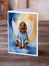 Load image into Gallery viewer, Irish Setter My Angel Greeting Cards - Blank Note Cards – 8-Pack of Artist-Designed Cards with Envelopes