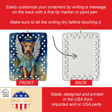 Load image into Gallery viewer, Irish Terrier My Angel Porcelain Ornament