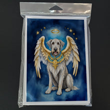 Load image into Gallery viewer, Irish Wolfhound My Angel Greeting Cards - Blank Note Cards – 8-Pack of Artist-Designed Cards with Envelopes