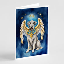 Load image into Gallery viewer, Irish Wolfhound My Angel Greeting Cards - Blank Note Cards – 8-Pack of Artist-Designed Cards with Envelopes