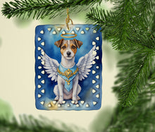 Load image into Gallery viewer, Jack Russell Terrier My Angel Porcelain Ornament