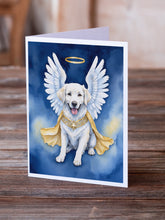 Load image into Gallery viewer, Kuvasz My Angel Greeting Cards - Blank Note Cards – 8-Pack of Artist-Designed Cards with Envelopes