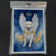 Load image into Gallery viewer, Kuvasz My Angel Greeting Cards - Blank Note Cards – 8-Pack of Artist-Designed Cards with Envelopes