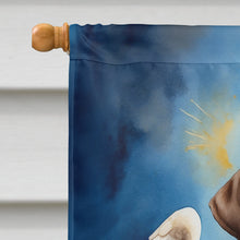 Load image into Gallery viewer, Chocolate Labrador Retriever My Angel House Flag