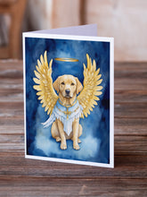 Load image into Gallery viewer, Yellow Chocolate Labrador Retriever My Angel Greeting Cards - Blank Note Cards – 8-Pack of Artist-Designed Cards with Envelopes