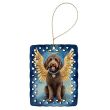 Load image into Gallery viewer, Labradoodle My Angel Porcelain Ornament