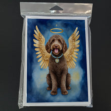 Load image into Gallery viewer, Labradoodle My Angel Greeting Cards - Blank Note Cards – 8-Pack of Artist-Designed Cards with Envelopes