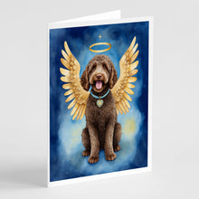 Load image into Gallery viewer, Labradoodle My Angel Greeting Cards - Blank Note Cards – 8-Pack of Artist-Designed Cards with Envelopes