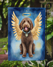 Load image into Gallery viewer, Labradoodle My Angel Garden Flag – Memorial or Christmas Dog Angel Decor