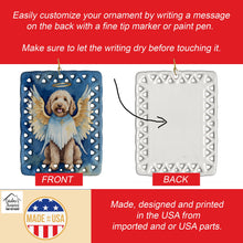 Load image into Gallery viewer, Labradoodle My Angel Porcelain Ornament