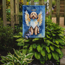 Load image into Gallery viewer, Labradoodle My Angel Garden Flag – Memorial or Christmas Dog Angel Decor