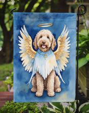 Load image into Gallery viewer, Labradoodle My Angel Garden Flag – Memorial or Christmas Dog Angel Decor