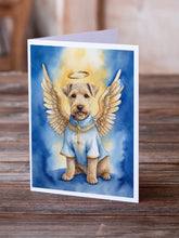 Load image into Gallery viewer, Lakeland Terrier My Angel Greeting Cards - Blank Note Cards – 8-Pack of Artist-Designed Cards with Envelopes