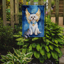 Load image into Gallery viewer, Maltese My Angel Garden Flag – Memorial or Christmas Dog Angel Decor