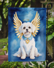 Load image into Gallery viewer, Maltese My Angel Garden Flag – Memorial or Christmas Dog Angel Decor