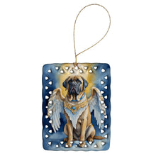 Load image into Gallery viewer, Mastiff My Angel Porcelain Ornament