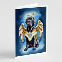 Load image into Gallery viewer, Neapolitan Mastiff My Angel Greeting Cards - Blank Note Cards – 8-Pack of Artist-Designed Cards with Envelopes
