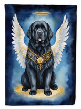 Load image into Gallery viewer, Newfoundland My Angel Garden Flag – Memorial or Christmas Dog Angel Decor
