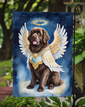 Load image into Gallery viewer, Newfoundland My Angel Garden Flag – Memorial or Christmas Dog Angel Decor