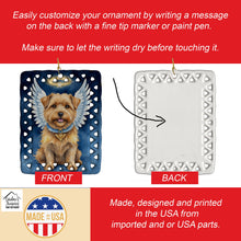 Load image into Gallery viewer, Norfolk Terrier My Angel Porcelain Ornament