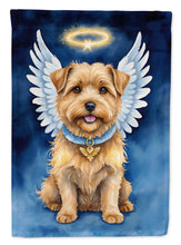 Load image into Gallery viewer, Norfolk Terrier My Angel Garden Flag – Memorial or Christmas Dog Angel Decor