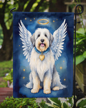 Load image into Gallery viewer, Old English Sheepdog My Angel Garden Flag – Memorial or Christmas Dog Angel Decor