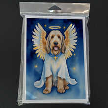 Load image into Gallery viewer, Otterhound My Angel Greeting Cards - Blank Note Cards – 8-Pack of Artist-Designed Cards with Envelopes