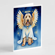 Load image into Gallery viewer, Otterhound My Angel Greeting Cards - Blank Note Cards – 8-Pack of Artist-Designed Cards with Envelopes