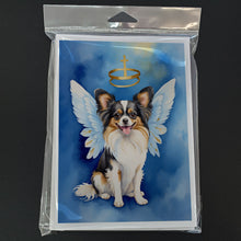 Load image into Gallery viewer, Papillon My Angel Greeting Cards - Blank Note Cards – 8-Pack of Artist-Designed Cards with Envelopes