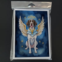 Load image into Gallery viewer, Pointer My Angel Greeting Cards - Blank Note Cards – 8-Pack of Artist-Designed Cards with Envelopes