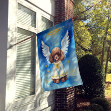 Load image into Gallery viewer, Chocolate Poodle My Angel House Flag